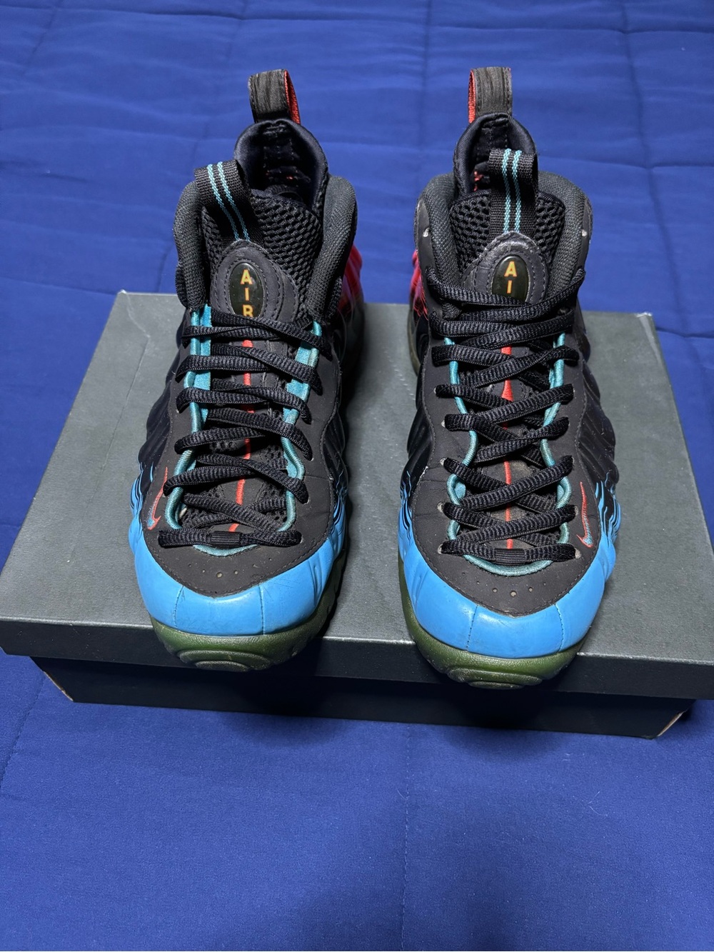 Nike Air Foamposite Pro OG Spider-Man Size 8.5